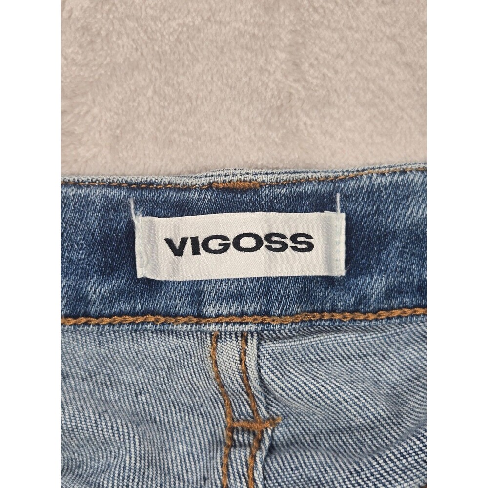 Vigoss Thompson Tomboy Jeans Women’s 20W Rise Light Wash Y2K - Picture 10 of 15